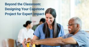 Beyond the Classroom Designing Your Capstone Project for Expert Impact - blog post image